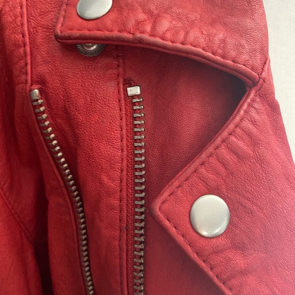 Designer Leather Jacket - Picture 3 of 7